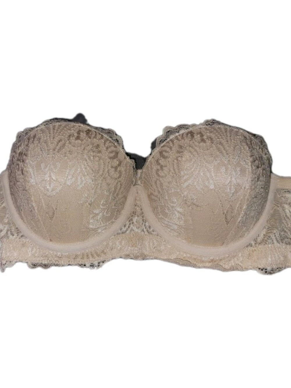 Amafuur Push Up Strapless Bra with Clear Straps